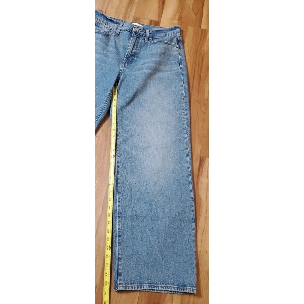Madewell The Perfect Vintage Wide-Leg Jean Medium Wash High Rise Size 30 - Picture 3 of 6